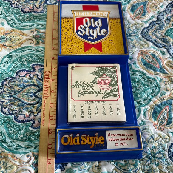 Vintage Heileman’s Old Style Beer Sign - Picture 9 of 11